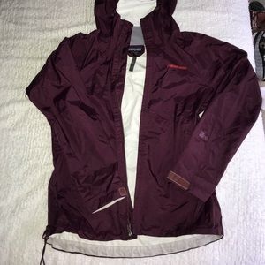 Plum Patagonia Rain Jacket
